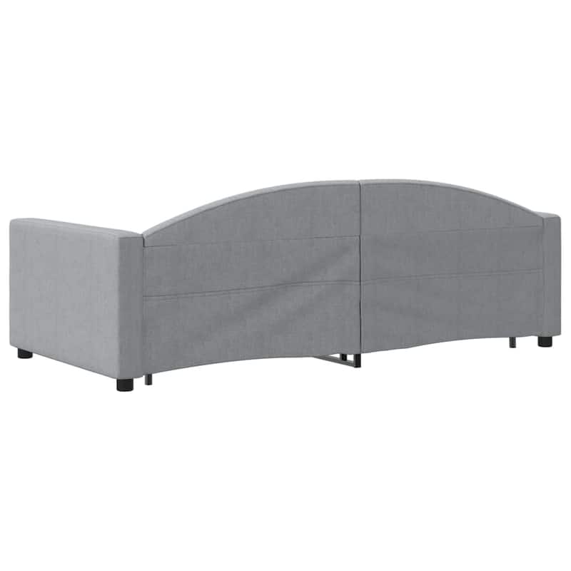 vidaXL Day Bed Upholstered Sleeper Sofa Bed for Bedroom Living Room Fabric
