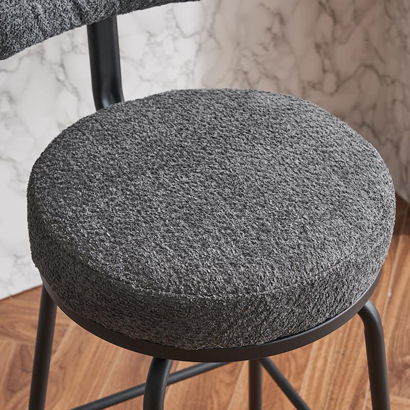 Ostweer Furniture Modern Swivel Bar Stools Set of 2