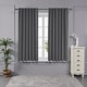 preview thumbnail 56 of 65, Deconovo Mix & Match Blackout and Bronze Print White Sheer 4 Piece Curtain Panel Set