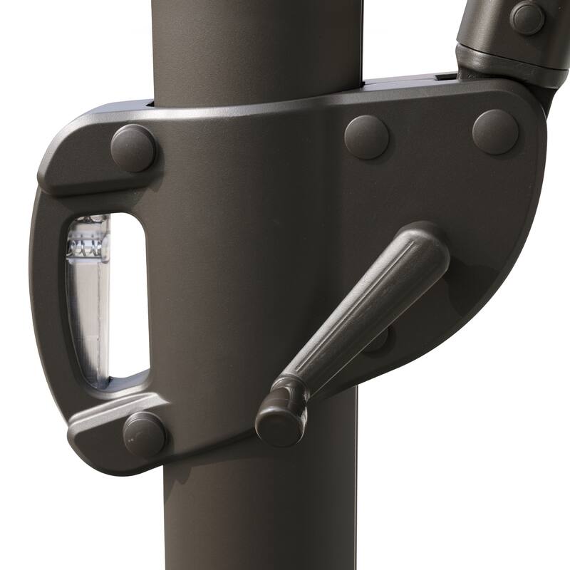 VredHom Patio Cantilever Offset Umbrella 360 degrees Rotation