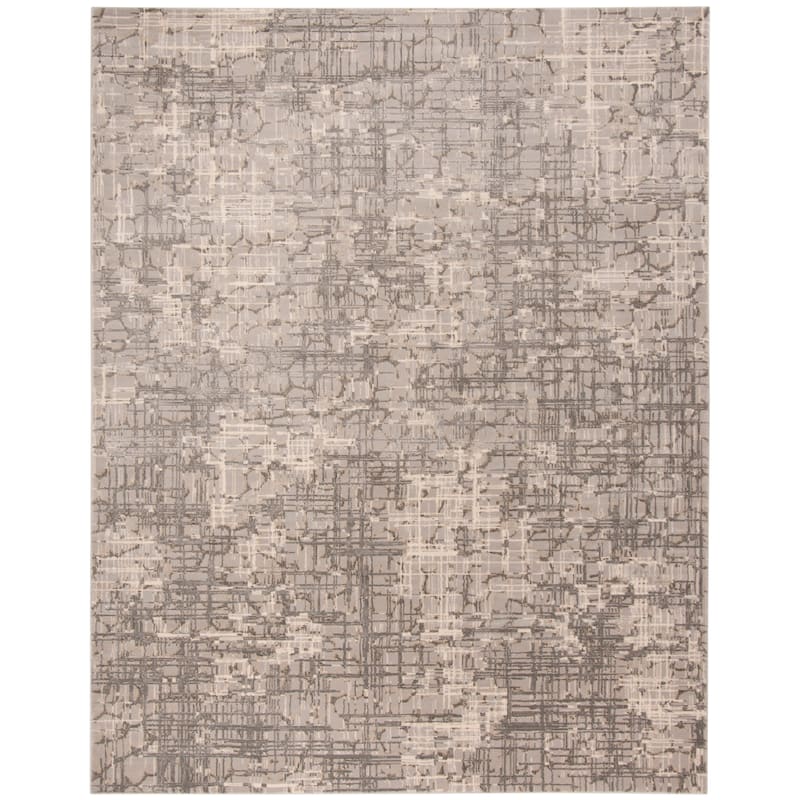 SAFAVIEH Meadow Stan Modern Abstract Grey Area Rug