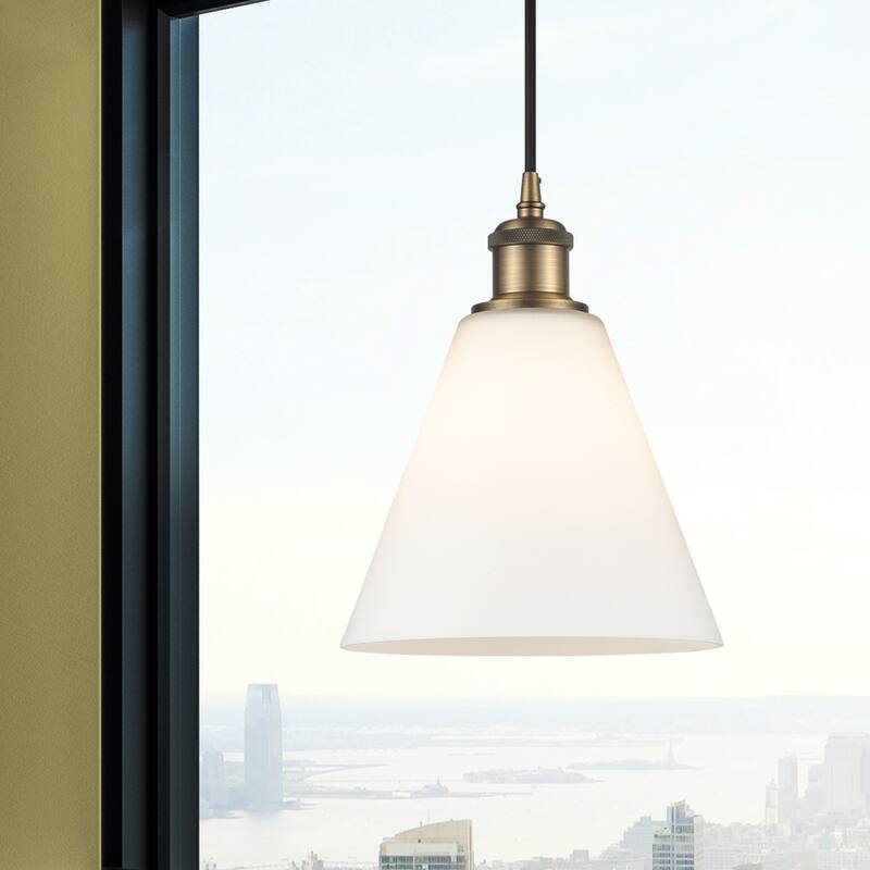 Innovations Lighting Ballston Berkshire 1 Light 8" Cord Hung Mini Pendant