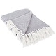 preview thumbnail 1 of 92, DII Woven Decorative Throw Gray