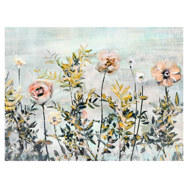 Jardin du Matin by Studio Arts Canvas Art Print