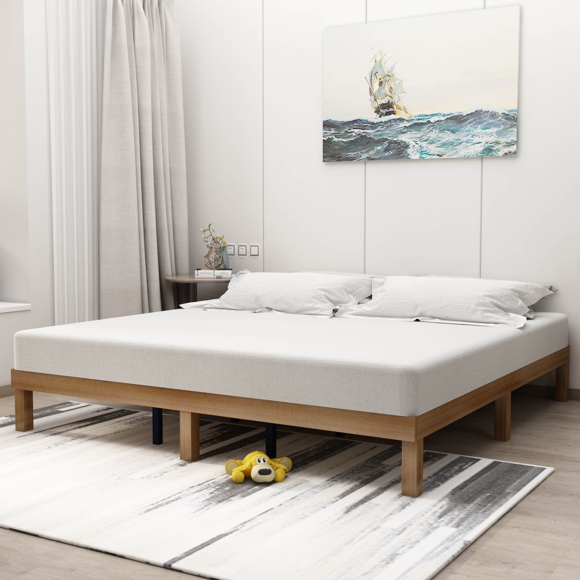 King size new arrivals mattress foundation