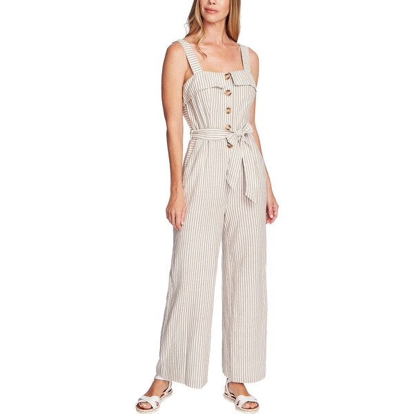 Vince camuto linen jumpsuit Clearance