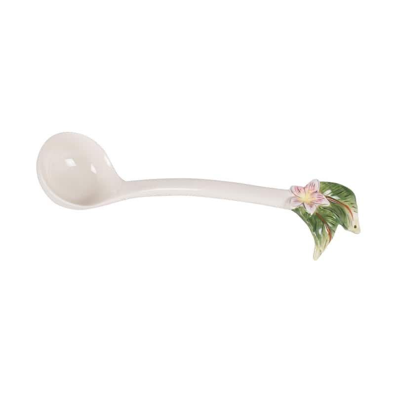 Fitz and Floyd Toulouse Soup Tureen with Ladle, 3,5 Quarts