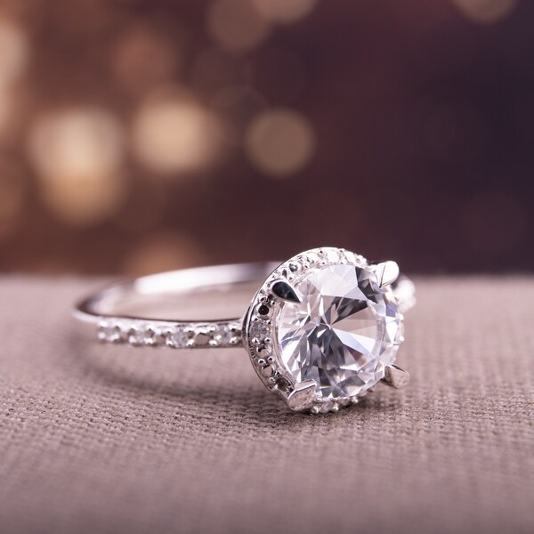 Miadora 10k white gold top