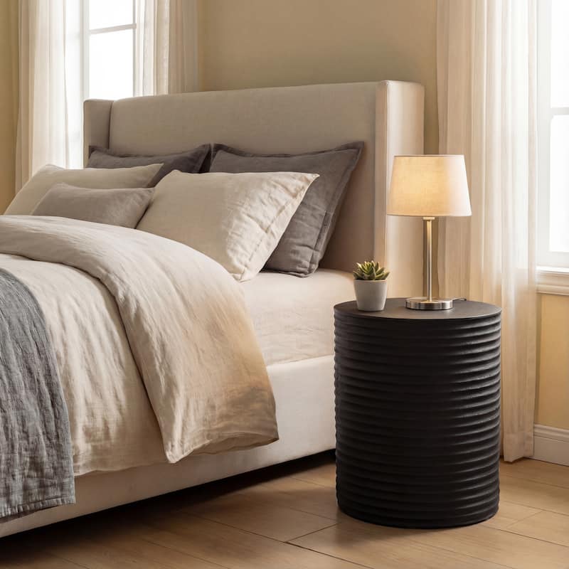 Modern Concrete Outdoor Side Table