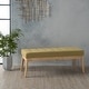 preview thumbnail 1 of 37, Saxon Mid-century Tufted Ottoman Bench by Christopher Knight Home Green