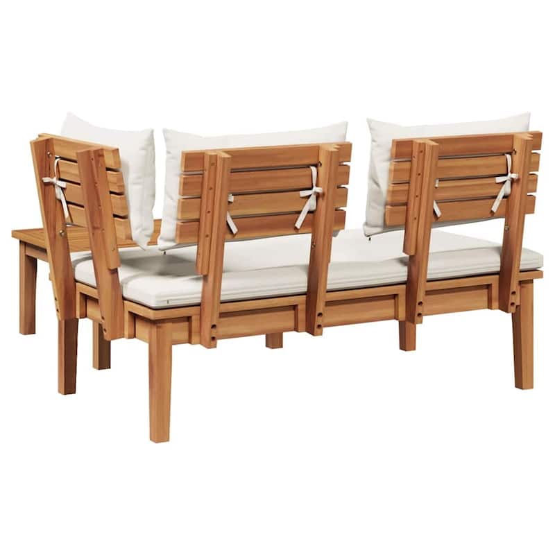 vidaXL Garden Bench Brown Solid Teak wood