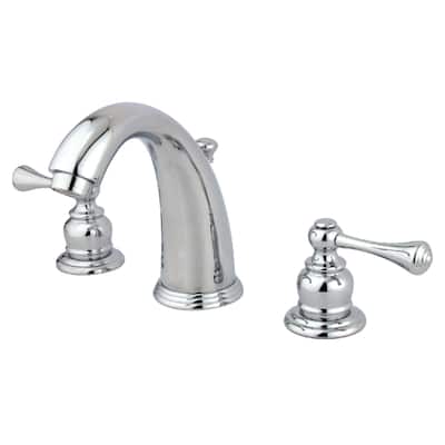 Kingston Brass Victorian Deck Mount Widespread Bathroom Faucet