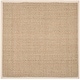 preview thumbnail 46 of 169, SAFAVIEH Natural Fiber Marina Basketweave Seagrass Rug 10' x 10' Square - Natural/Ivory