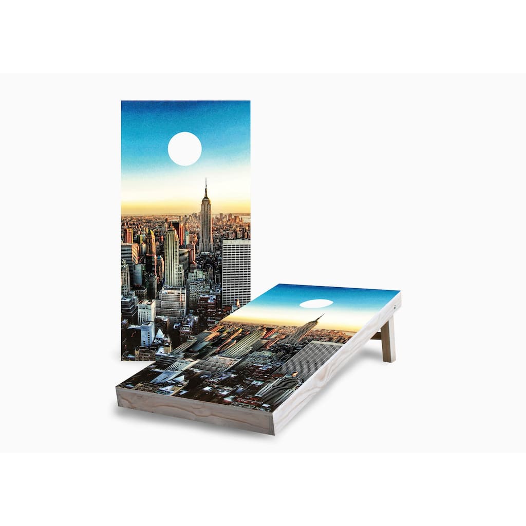 New York City Corn Hole Board Set