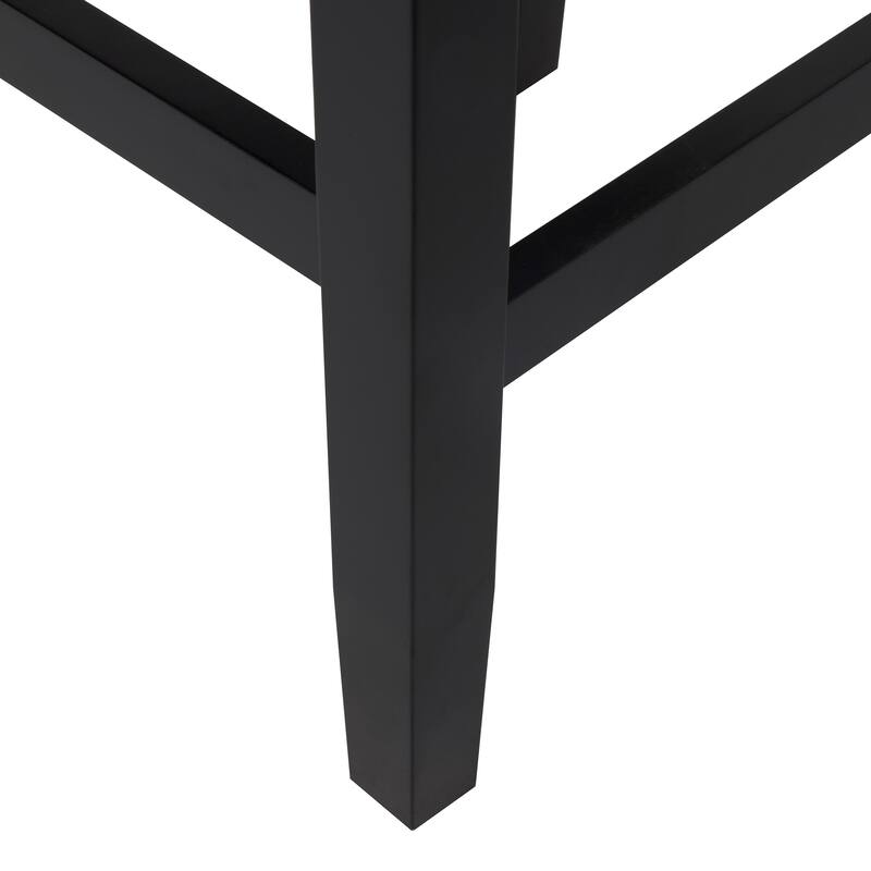 Laramie 26-inch Bonded Leather Backless Counter Stool (Set of 2) by Christopher Knight Home