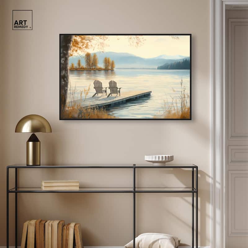 Lake of Dreams Canvas by Art Remedy