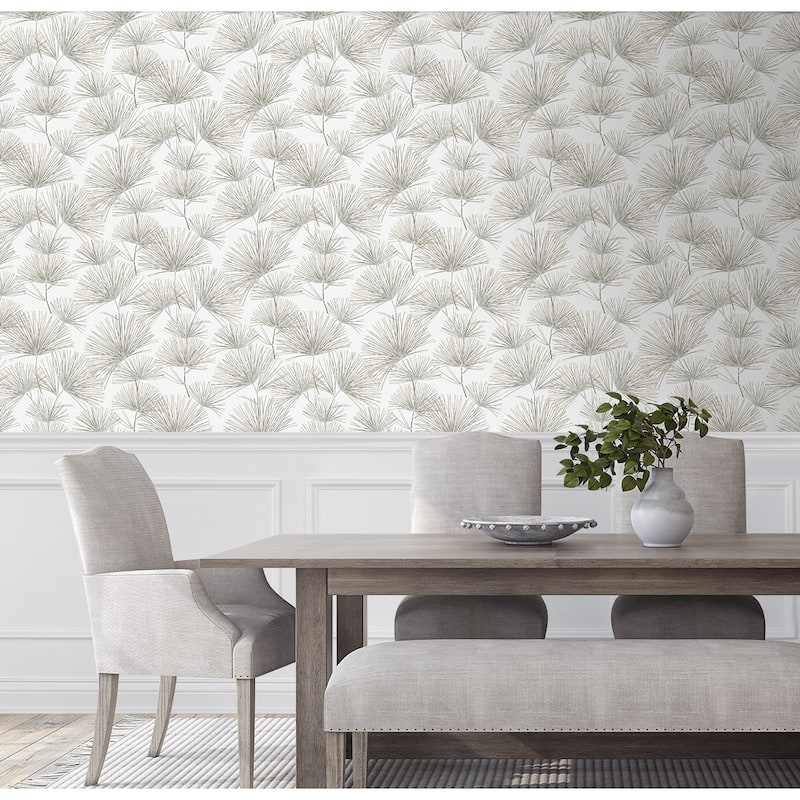 NextWall Pine Needle Peel and Stick Wallpaper