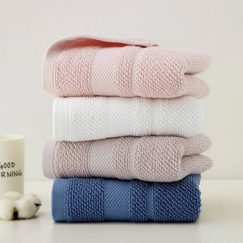 Solid Hand Towels,Cotton for Bathroom Soft Absorbent Gifts Towel for Hand Drying and Face Wash