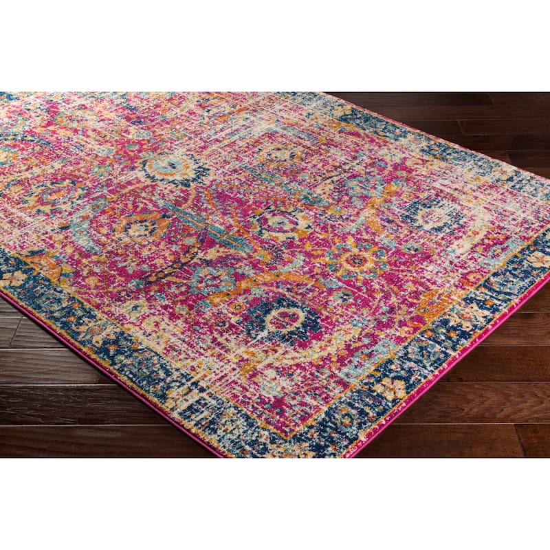 Kinsey Distressed Vintage Area Rug