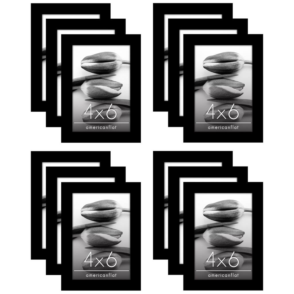 Americanflat Picture Frame Set to Enhance Wall Decor - 12 Pack