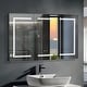 preview thumbnail 7 of 8, FCH Bathroom Wall Cabinet with Mirror 48x28in