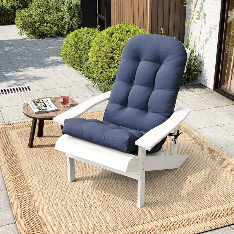 Outdoor Adirondack Chair Cushion Rocking Chair Cushions Thickened Patio Chair Pad with Sunbrella