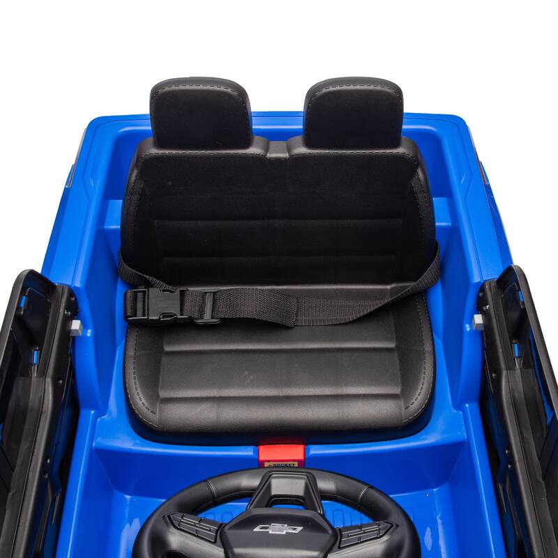 Licensed Chevrolet Kids Electric Ride-On Car with Bluetooth and LED Lights