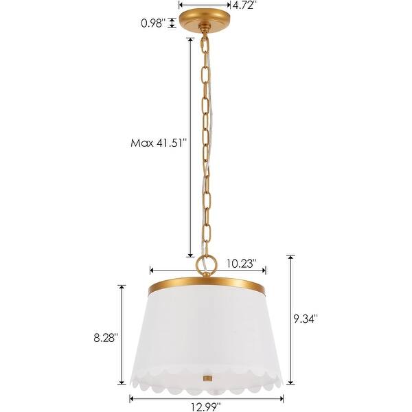 3-light pendant light white chandelier light brass hallway light