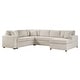 preview thumbnail 11 of 13, U-Shaped Oversized Corduroy Sectional Sofa with Chaise Lounge and Removable Cushions by Harper&Bright Designs