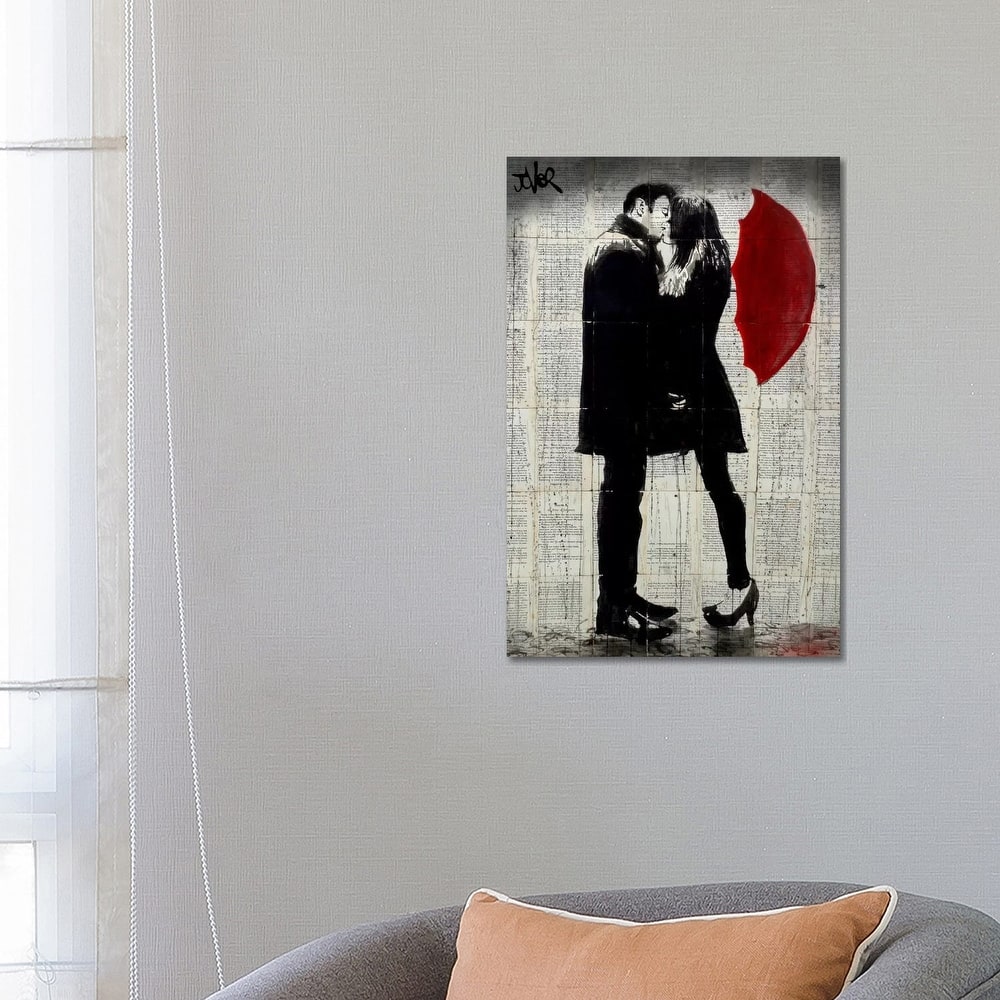 iCanvas "Winter's Kiss" by Loui Jover Canvas Print