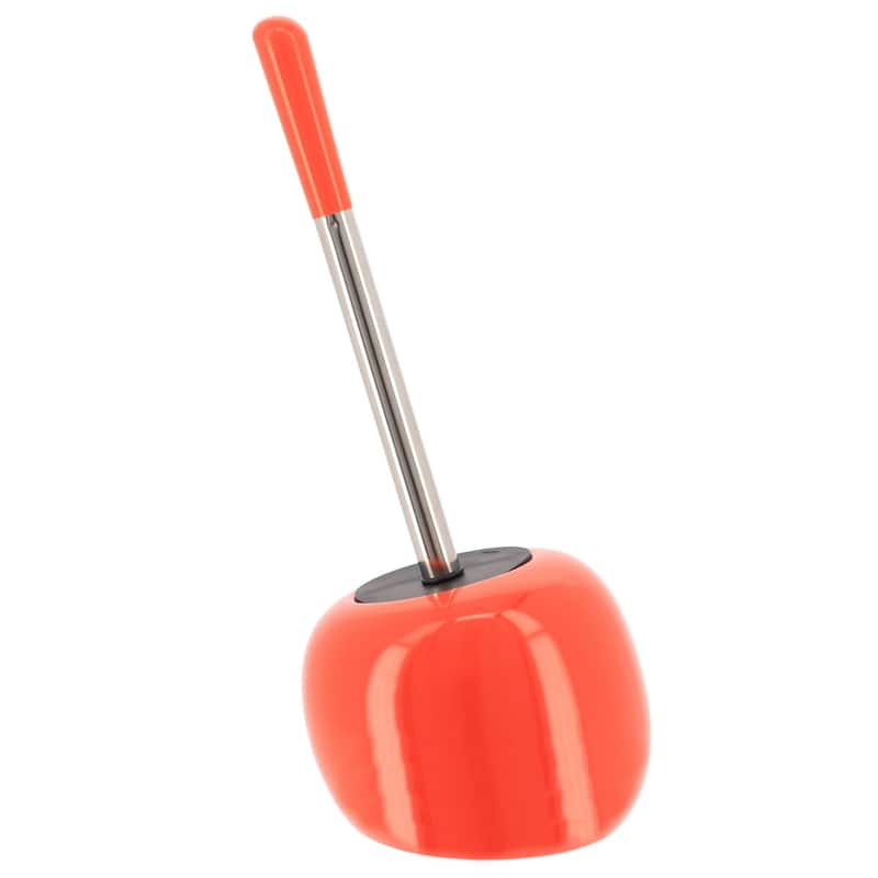 PISE Freestanding Toilet Brush and Holder Set - 15"H x 6"L x 6" W
