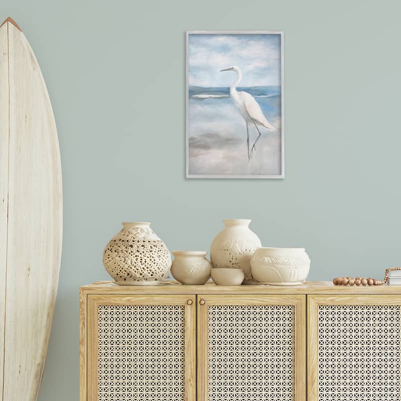 Stupell Elegant Kingdom of Herons Framed Giclee Art Design By Ramona Murdock