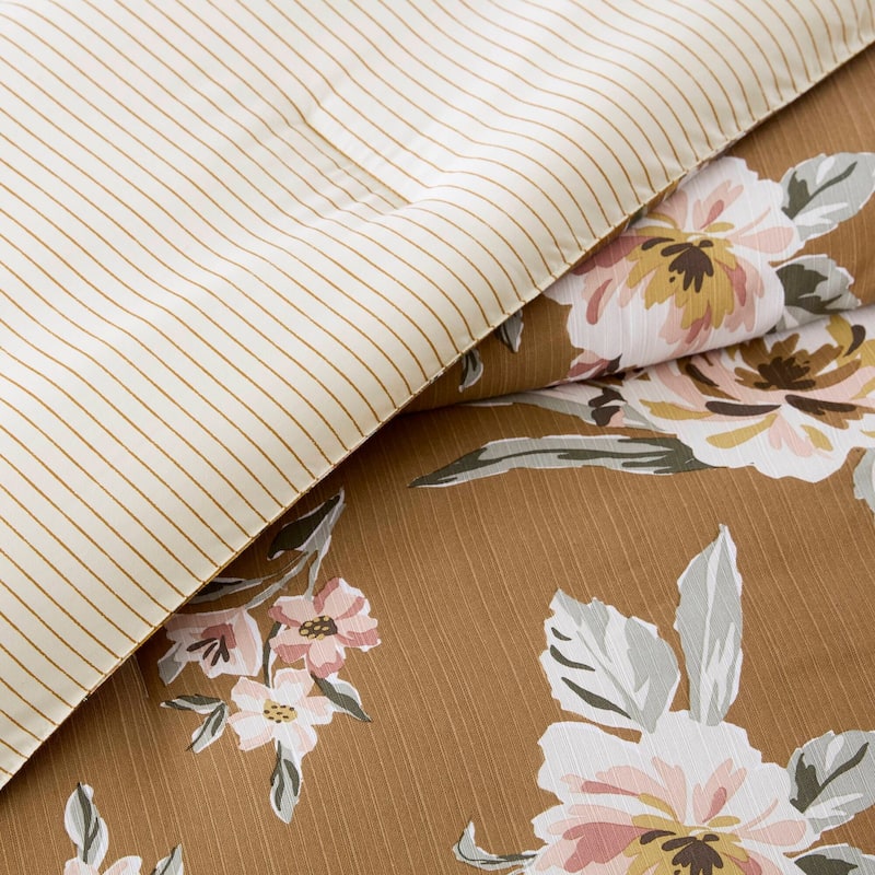 Madison Park Salara 7 Piece Vintage Floral Comforter Set