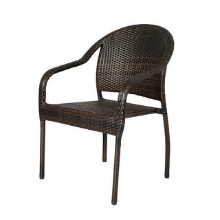 patio sense bondi wicker outdoor armchair