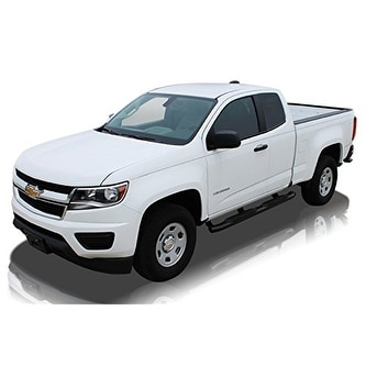 15-17 Raptor Series 1501-0626B Chevy Colorado//GMC Canyon Extended Cab 4 OE Style Curved Black Oval Steps