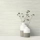 Bondi Light Grey Grasscloth Texture Wallpaper - On Sale - Bed Bath ...