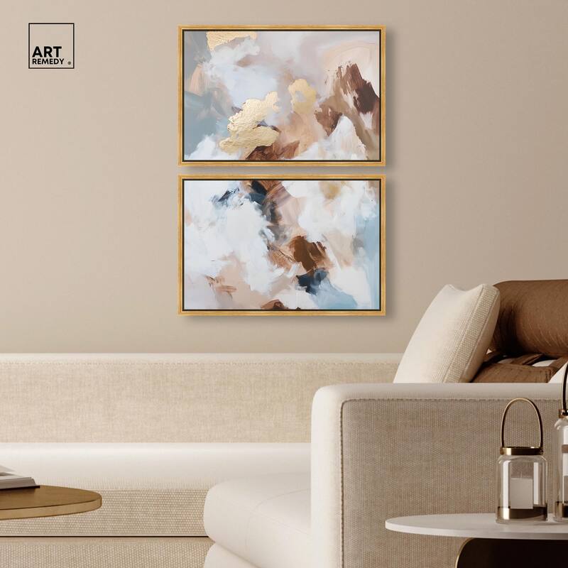 Earth's Palette II Canvas Set of 2 by Art Remedy