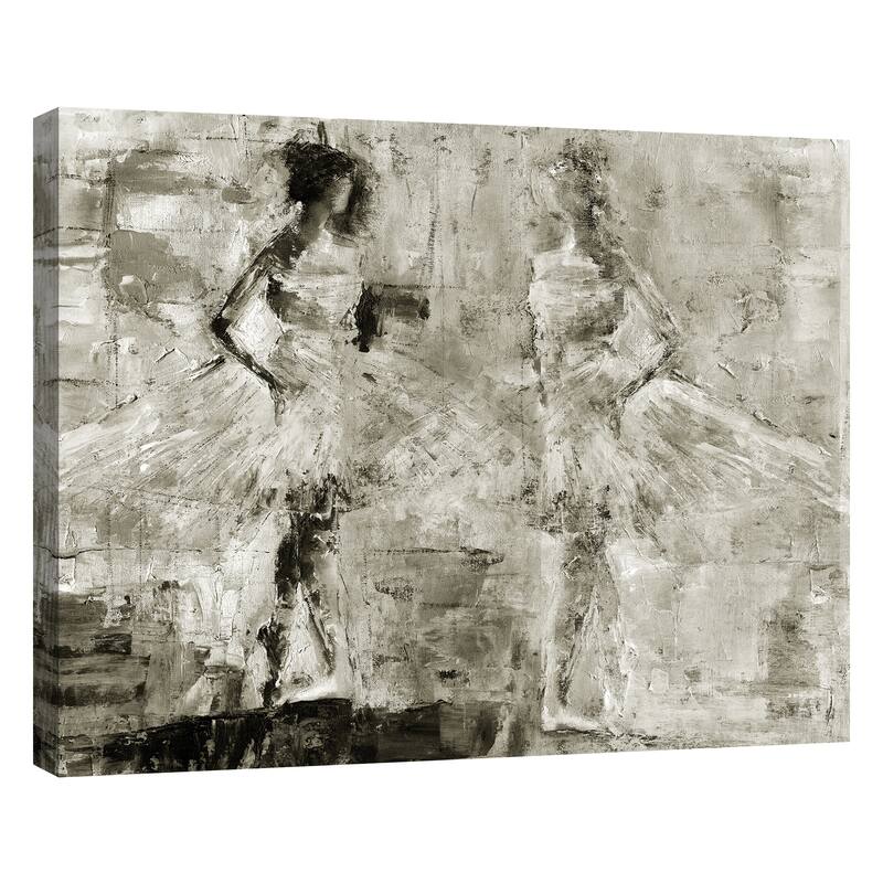 Silver Pair by Cliff Warner Canvas Art Print