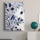Indigo Song I Premium Gallery Wrapped Canvas - Ready to Hang - Bed Bath ...