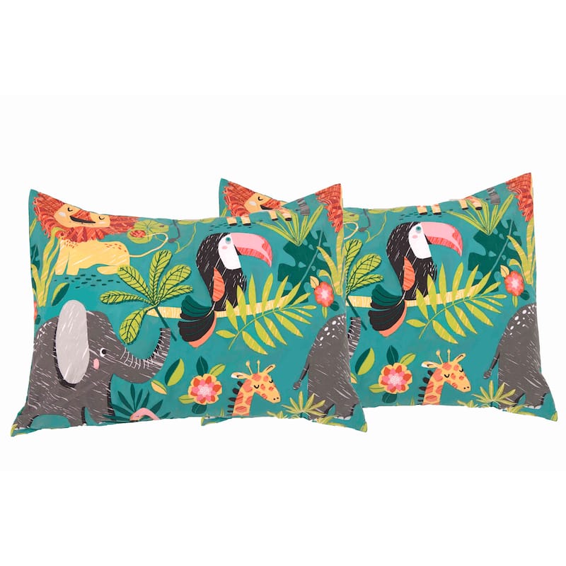 Kidz Mix Jungle Safari Bed In A Bag, Twin