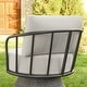 preview thumbnail 18 of 23, Spruce & Spring Patio Fruniture Outdoor Swivel Chair and Side Table