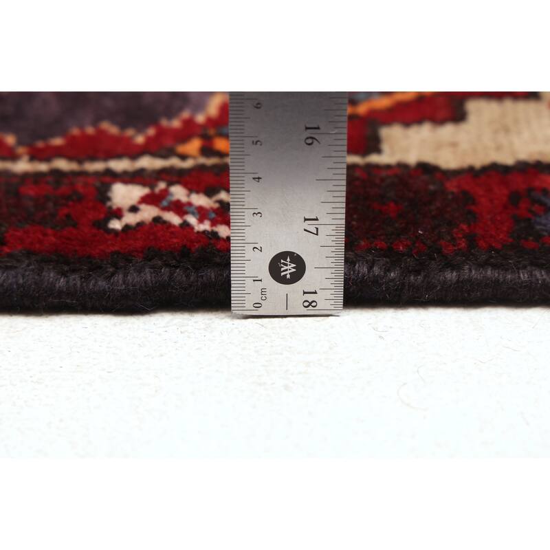 ECARPETGALLERY Hand-knotted Andelz Navy Wool Rug - 3'4 x 8'0