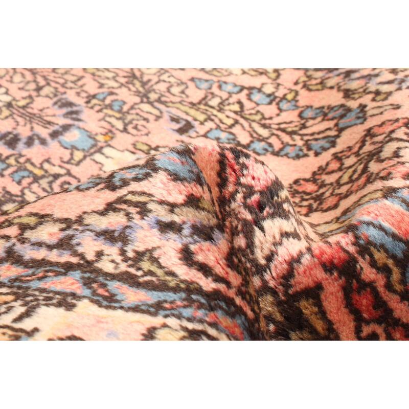 ECARPETGALLERY Hand-knotted Kayseri Copper Wool Rug - 2'0 x 5'6