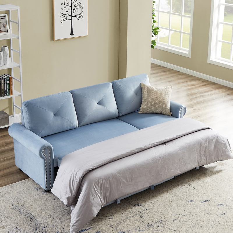 83" L-Shape Sectional Sofa with Storage Chaise