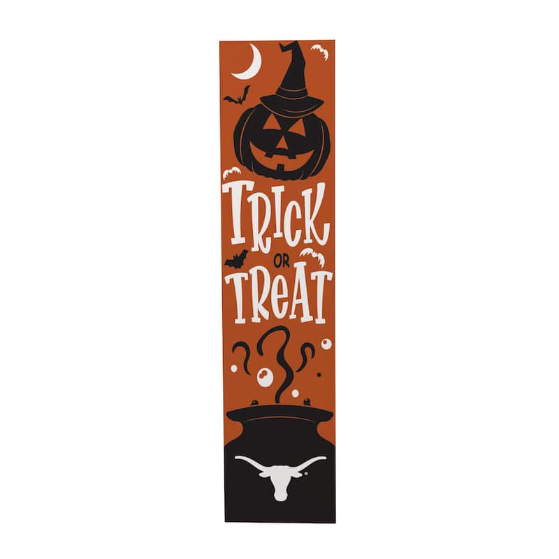 47" Double Sided Seasonal Porch Leaner, University of Texas - 47" x 11.25"