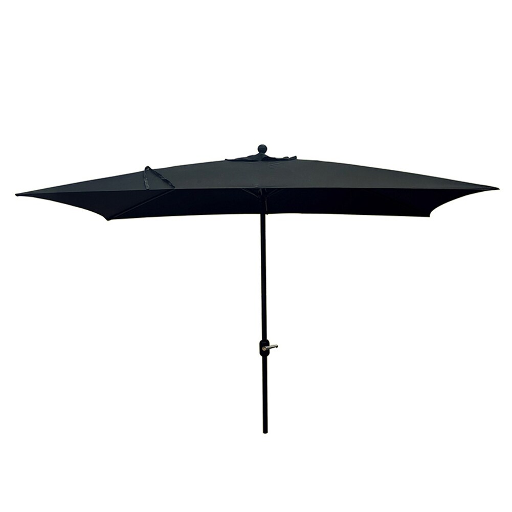 Shop Black Friday Deals On 10 X6 5 Rectangle Market Patio Umbrella 7 Colors Overstock 31876479