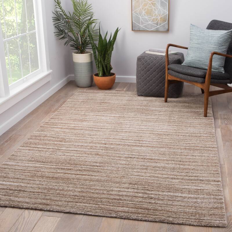Hadrian Handmade Solid Area Rug
