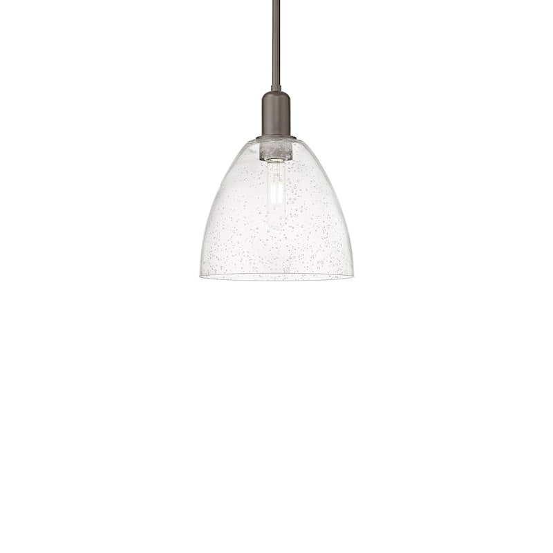 Innovations Lighting 716-1S-13-9 Bristol Pendant Bristol 9" Wide Mini - Oil Rubbed Bronze / Seedy