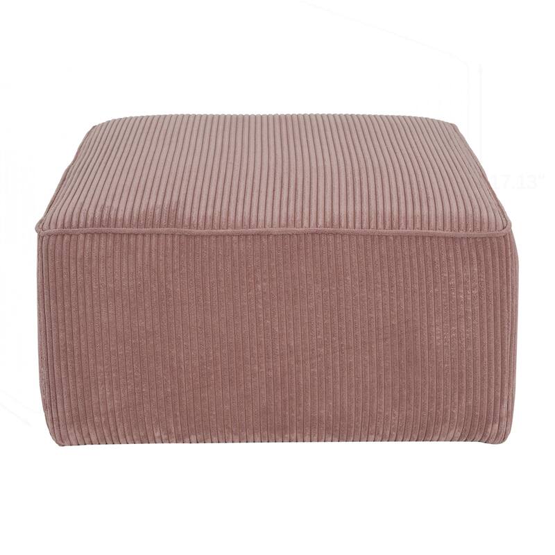 Upholstered Square Ottoman