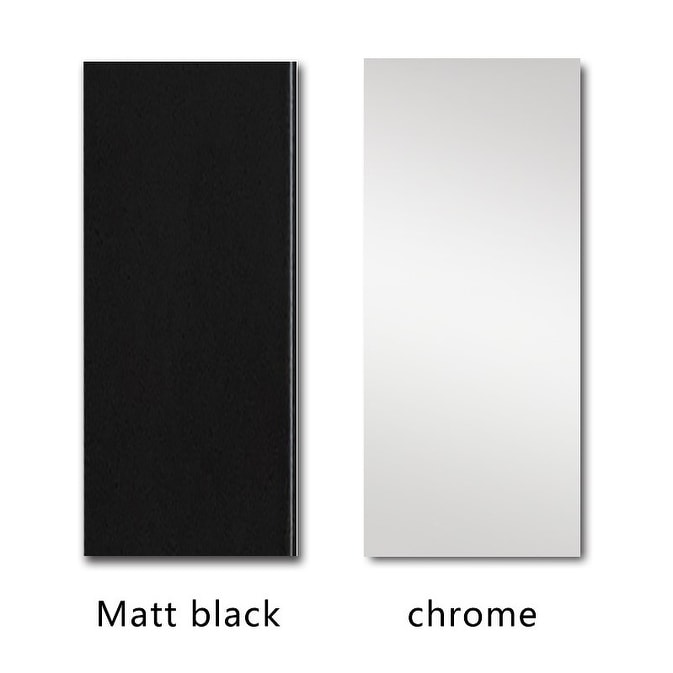 Soft Close Mirrored Medicine Cabinet 3 Glass Shelves,-image